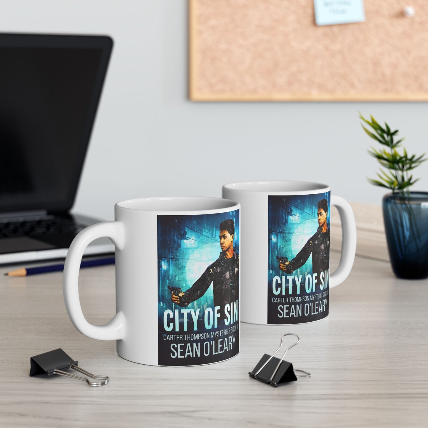 City Of Sin - White Coffee Mug