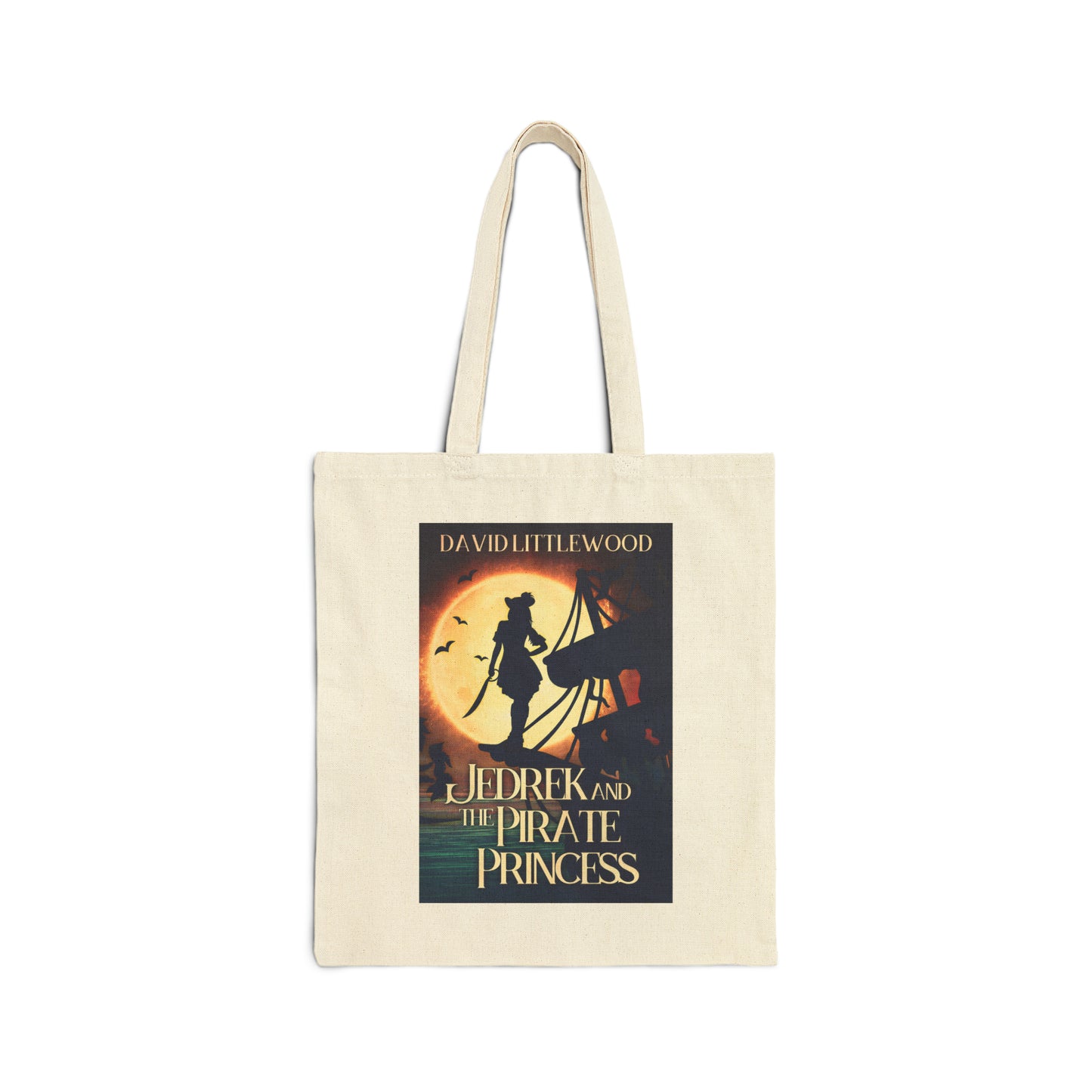 Jedrek And The Pirate Princess - Cotton Canvas Tote Bag