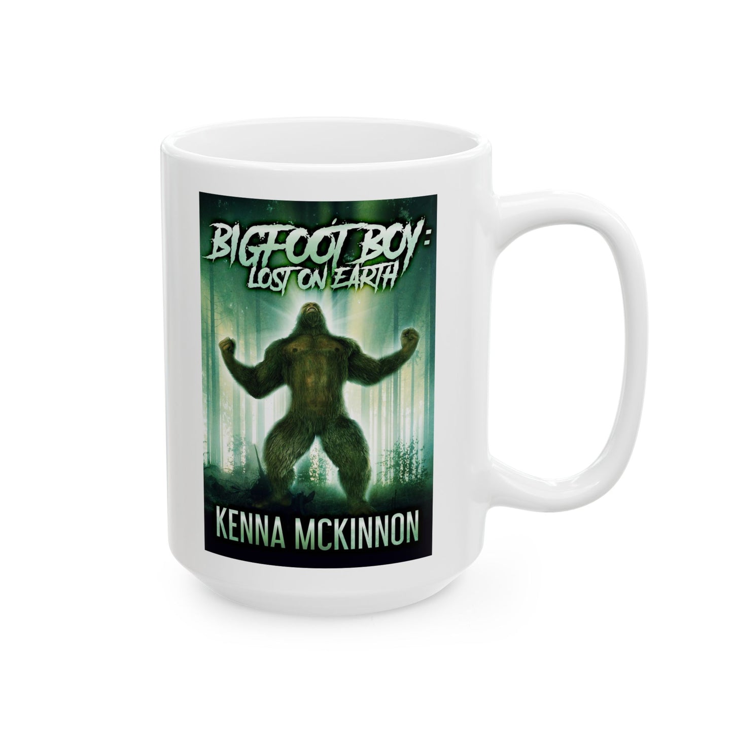 Bigfoot Boy - White Coffee Mug