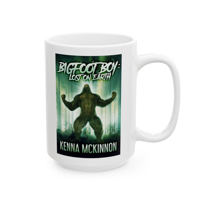 Bigfoot Boy - White Coffee Mug