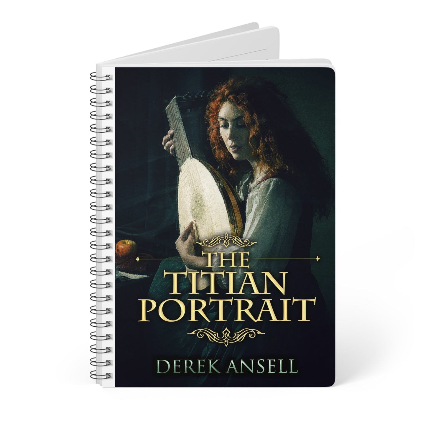 The Titian Portrait - A5 Wirebound Notebook