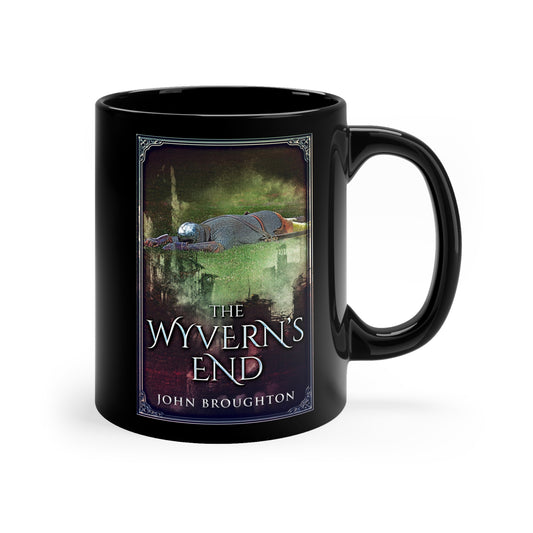 The Wyvern's End - Black Coffee Mug
