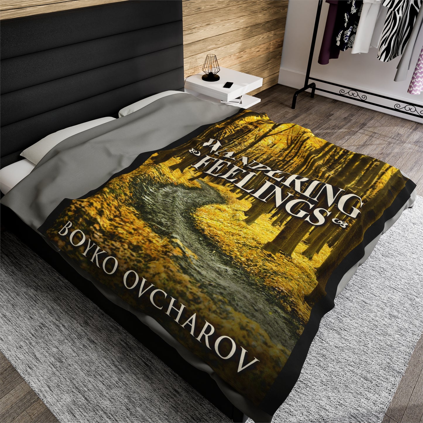 Wandering Feelings - Velveteen Plush Blanket