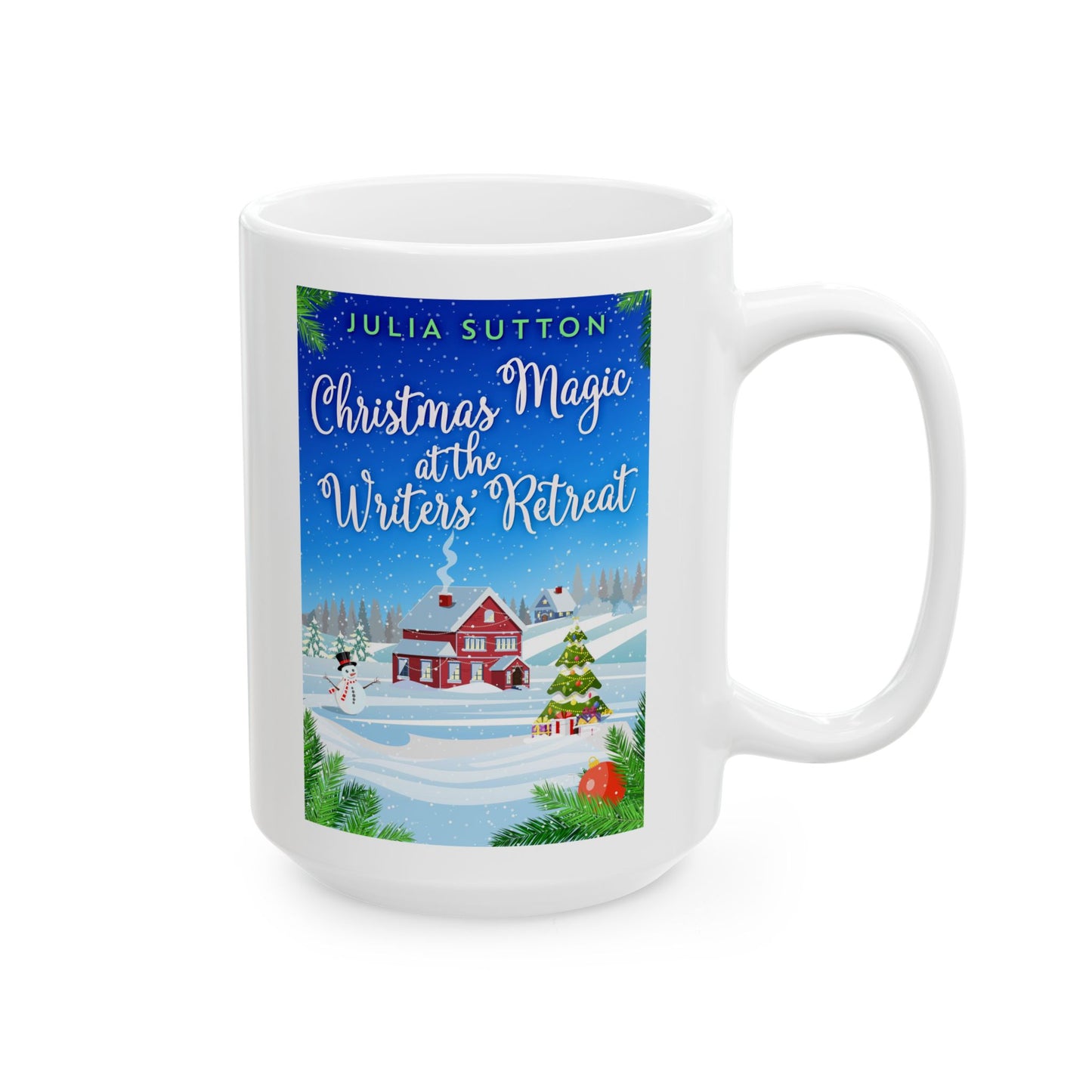 Christmas Magic At The Writers' Retreat - White Coffee Mug