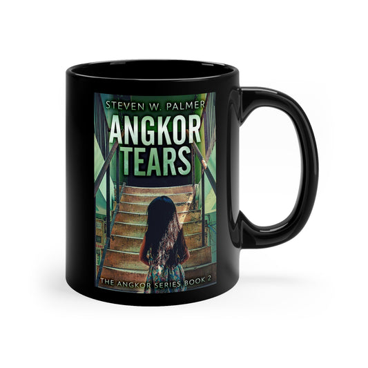 Angkor Tears - Black Coffee Mug