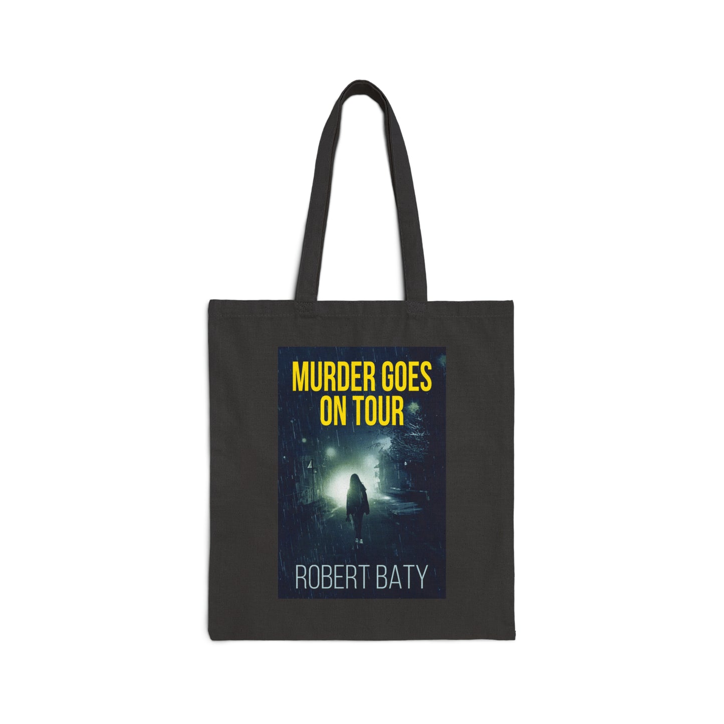 Murder Goes On Tour - Cotton Canvas Tote Bag