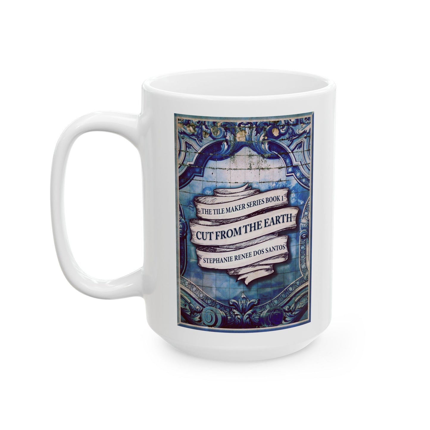 Cut From The Earth - White Coffee Mug