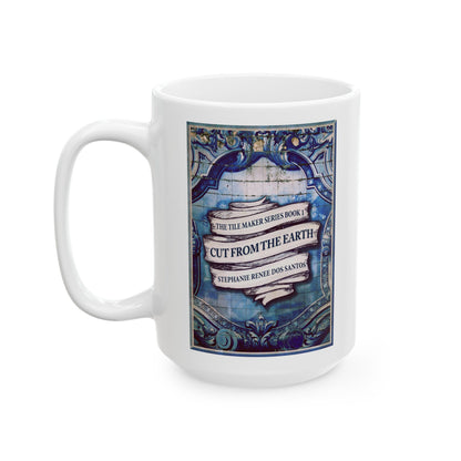 Cut From The Earth - White Coffee Mug