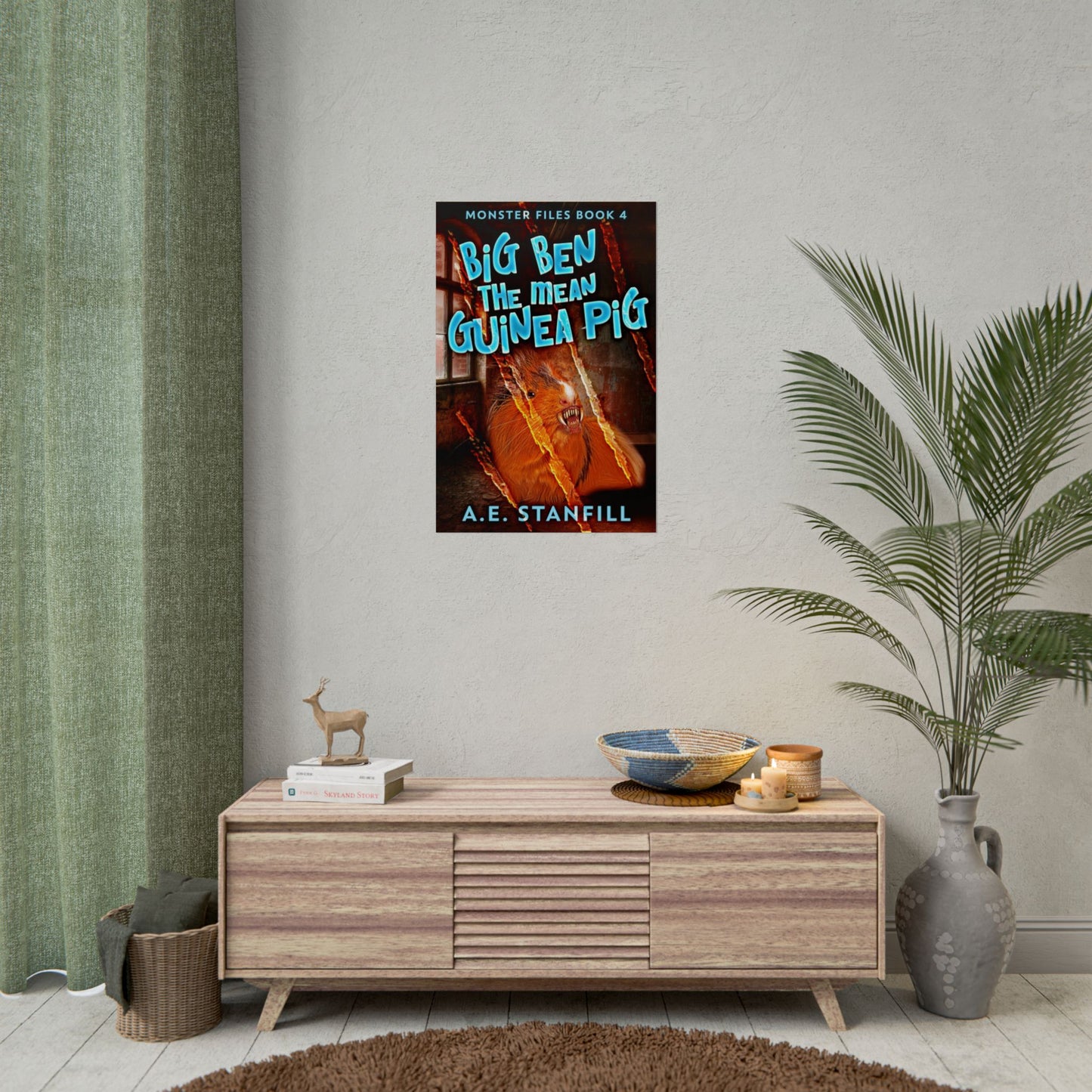 Big Ben The Mean Guinea Pig - Poster