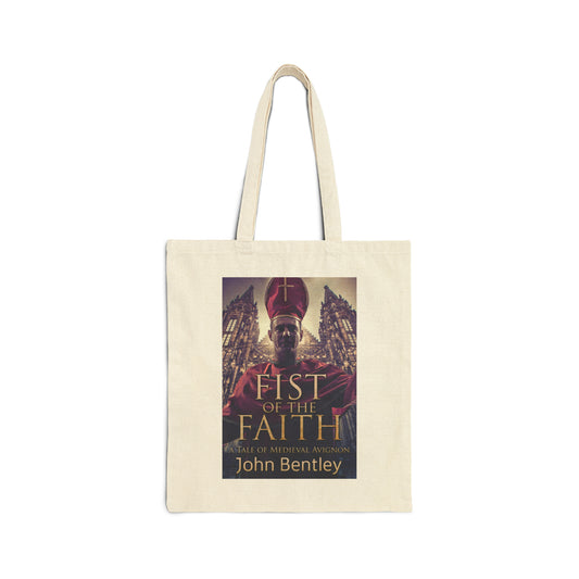 Fist Of The Faith - Cotton Canvas Tote Bag