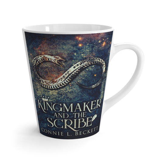 Kingmaker And The Scribe - Latte Mug