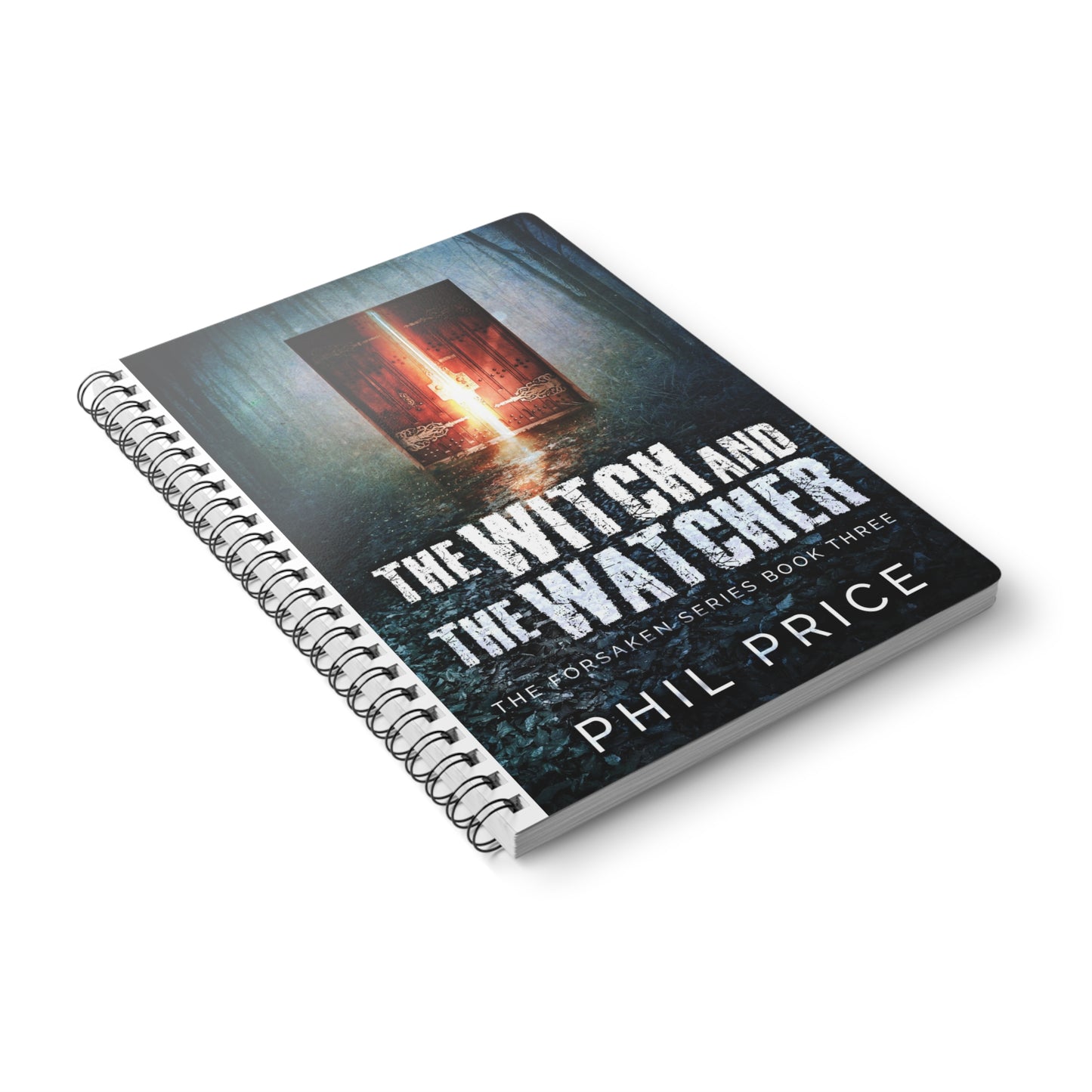 The Witch and the Watcher - A5 Wirebound Notebook