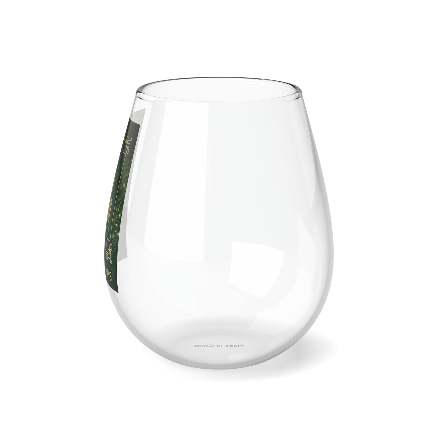 The Time After Oblivion - Stemless Wine Glass, 11.75oz