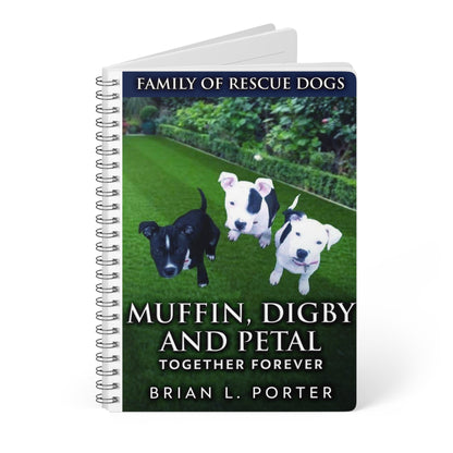 Muffin, Digby And Petal - A5 Wirebound Notebook