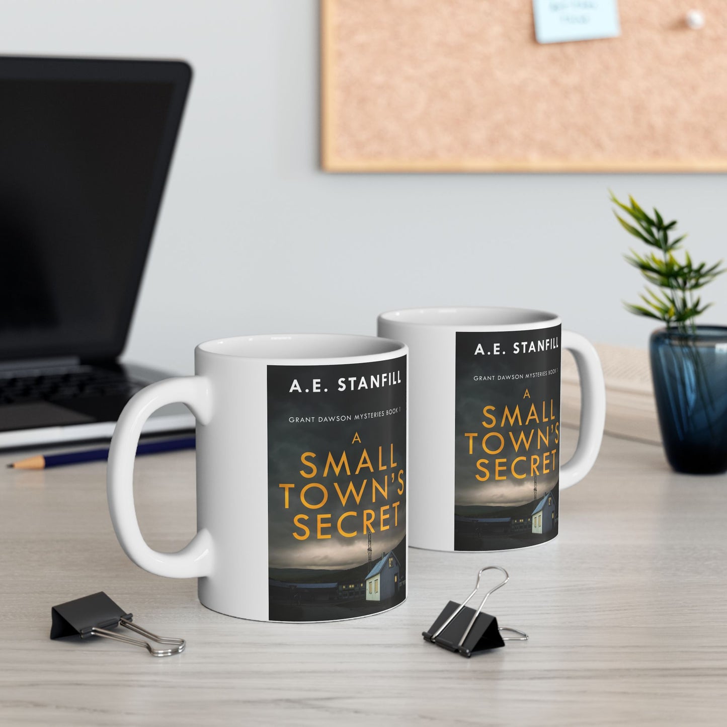 A Small Town's Secret - White Coffee Mug