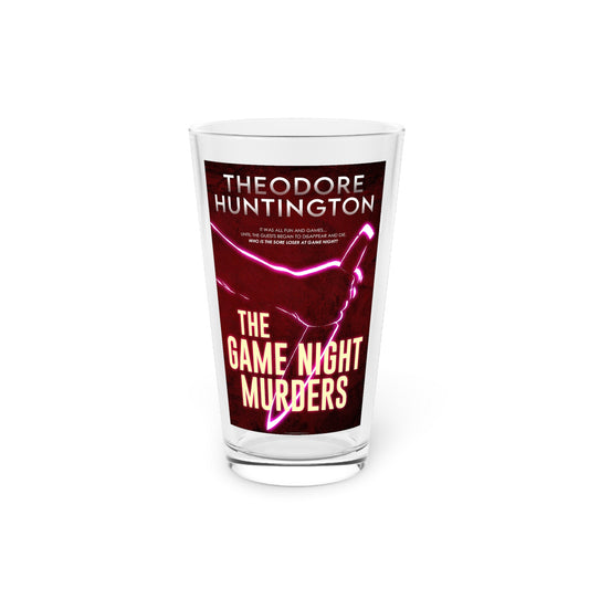 The Game Night Murders - Pint Glass