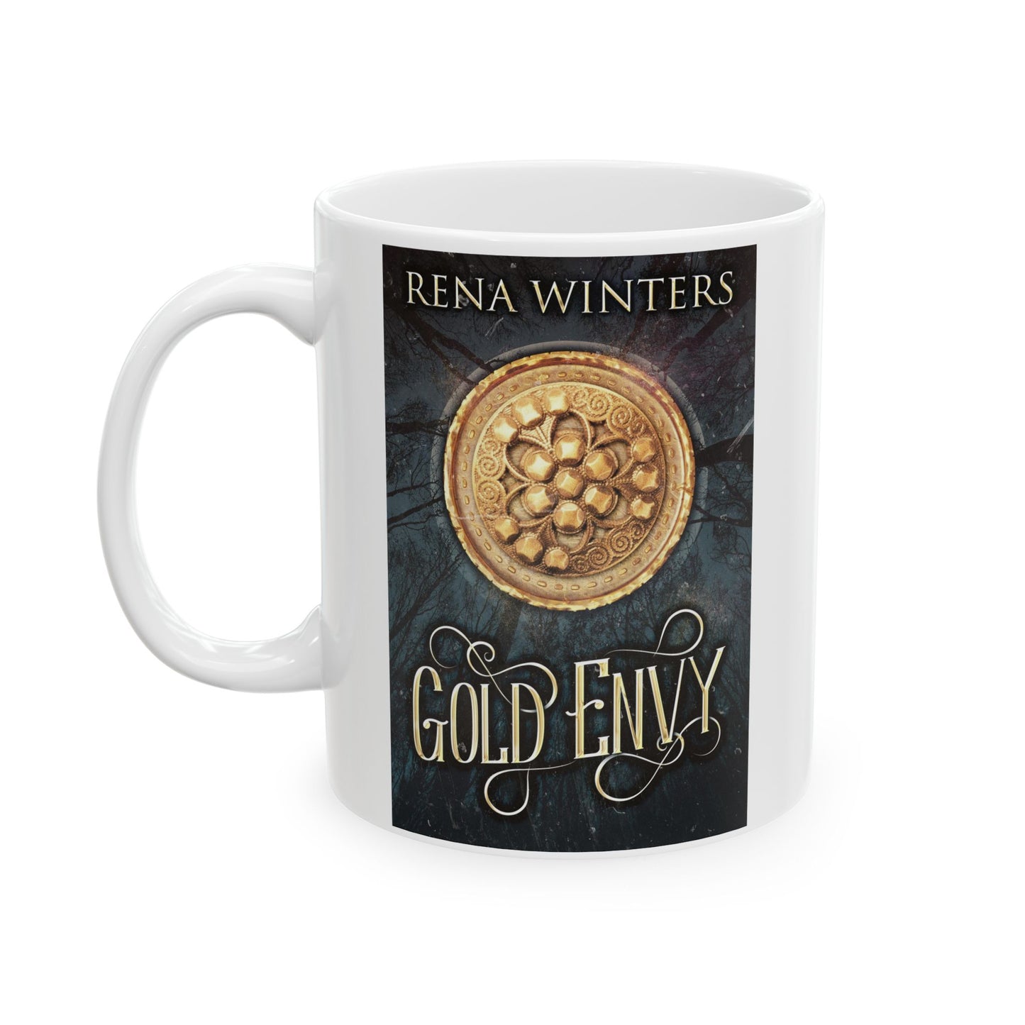 Gold Envy - White Coffee Mug