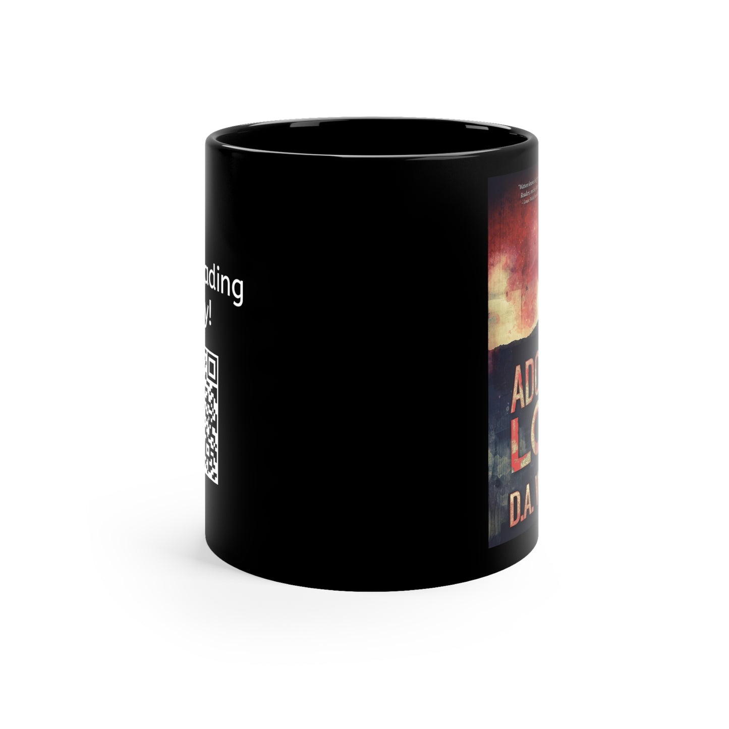 Adonias Low - Black Coffee Mug