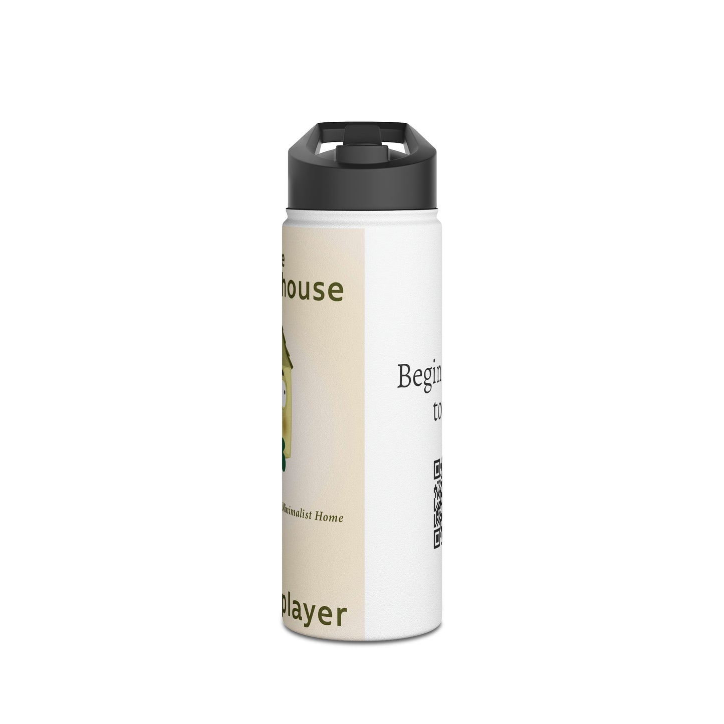 The Naked House - Stainless Steel Water Bottle