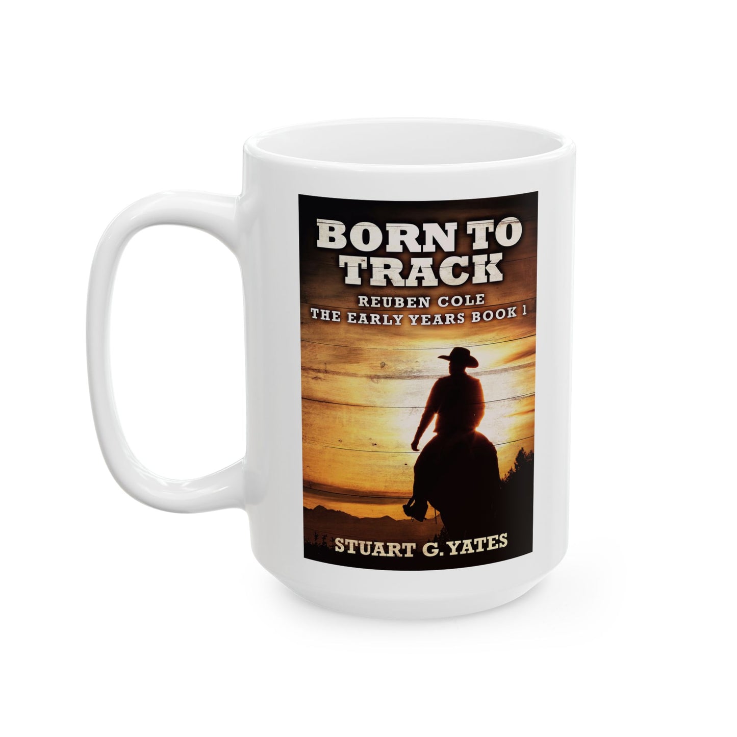 Born To Track - White Coffee Mug