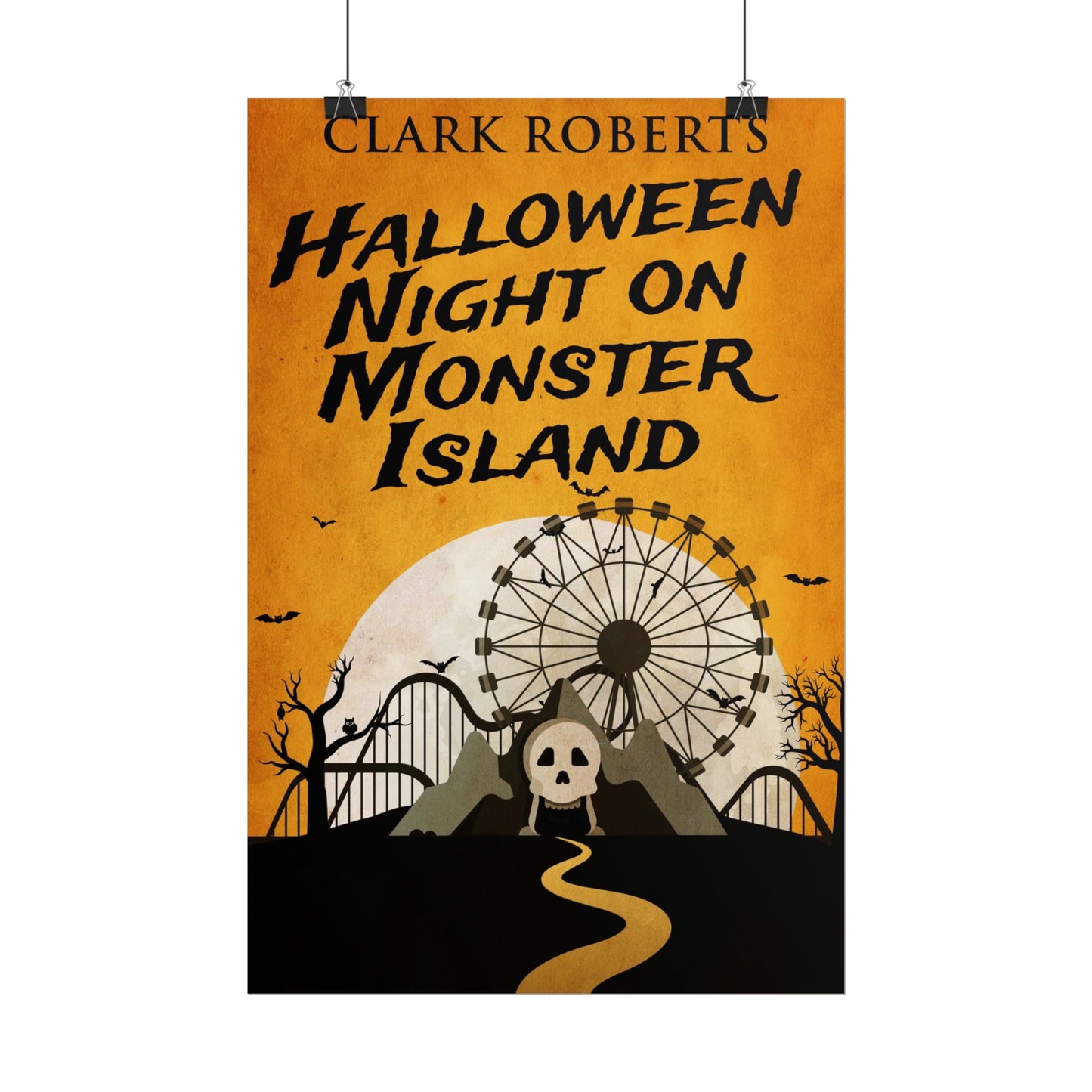 Halloween Night On Monster Island - Poster