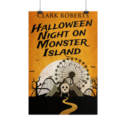 Halloween Night On Monster Island - Poster