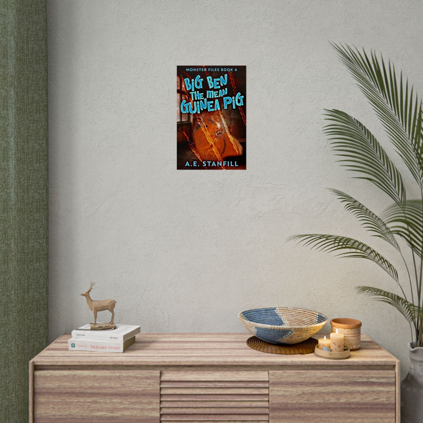 Big Ben The Mean Guinea Pig - Poster