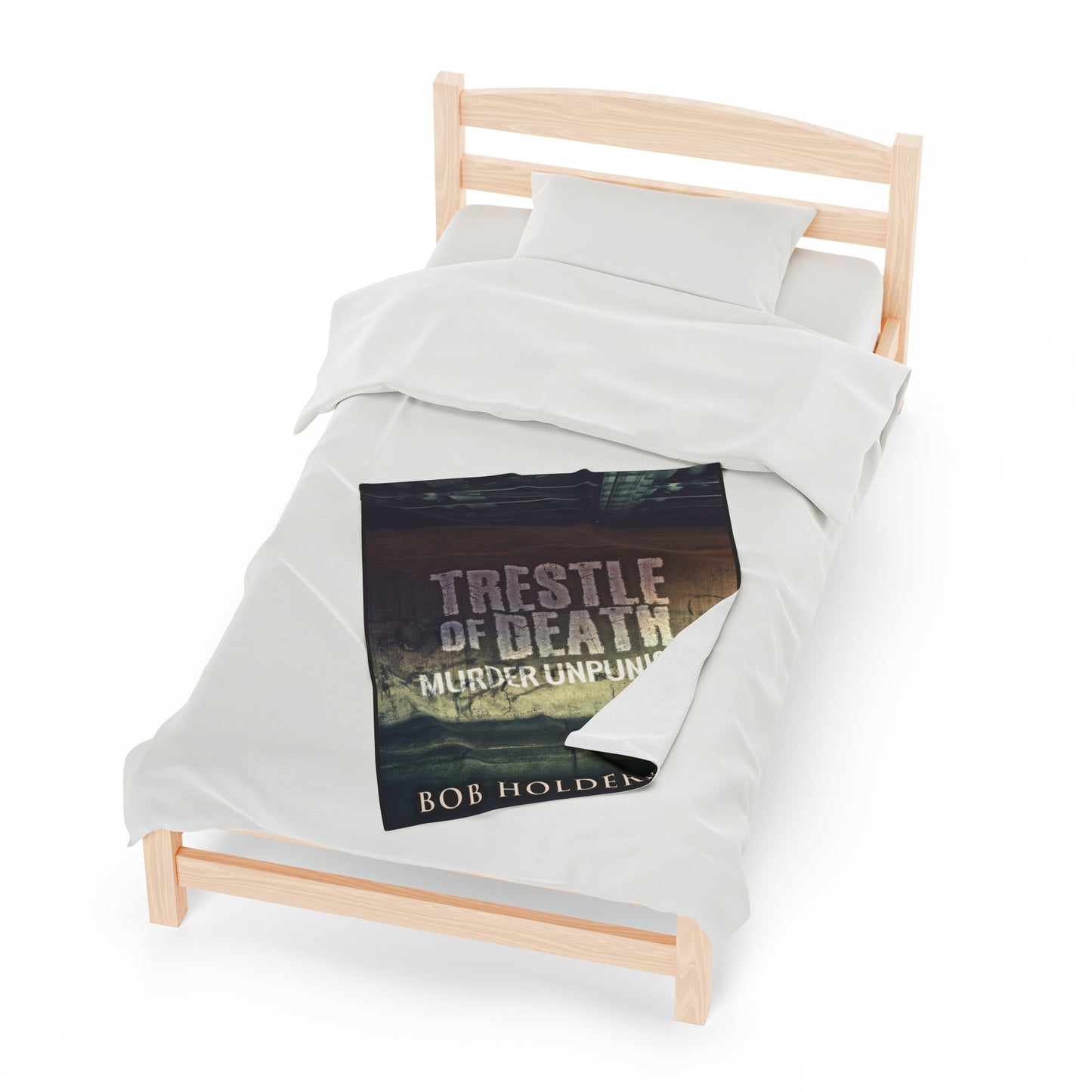 Trestle Of Death - Velveteen Plush Blanket