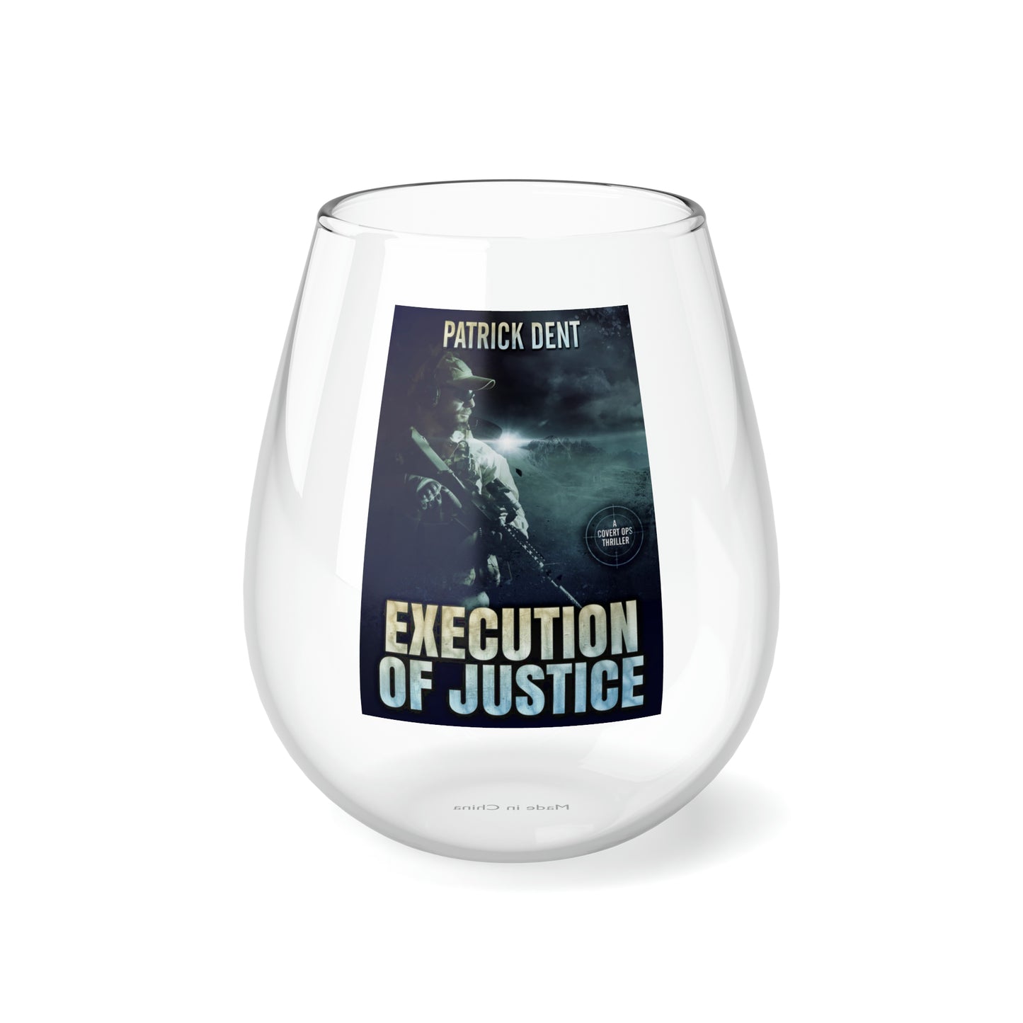 Execution of Justice - Stemless Wine Glass, 11.75oz