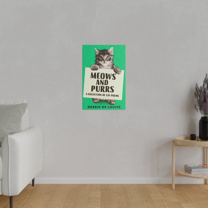 Meows and Purrs - Canvas