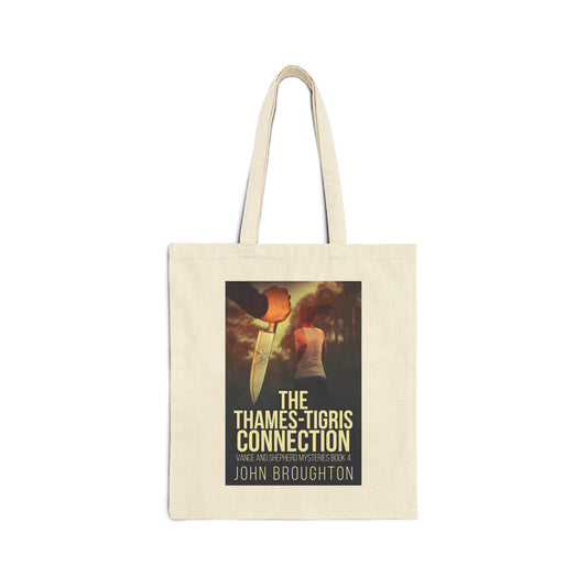 The Thames-Tigris Connection - Cotton Canvas Tote Bag
