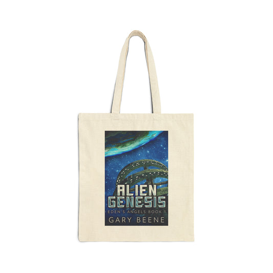 Alien Genesis - Cotton Canvas Tote Bag
