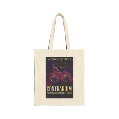 Contrarium - Cotton Canvas Tote Bag