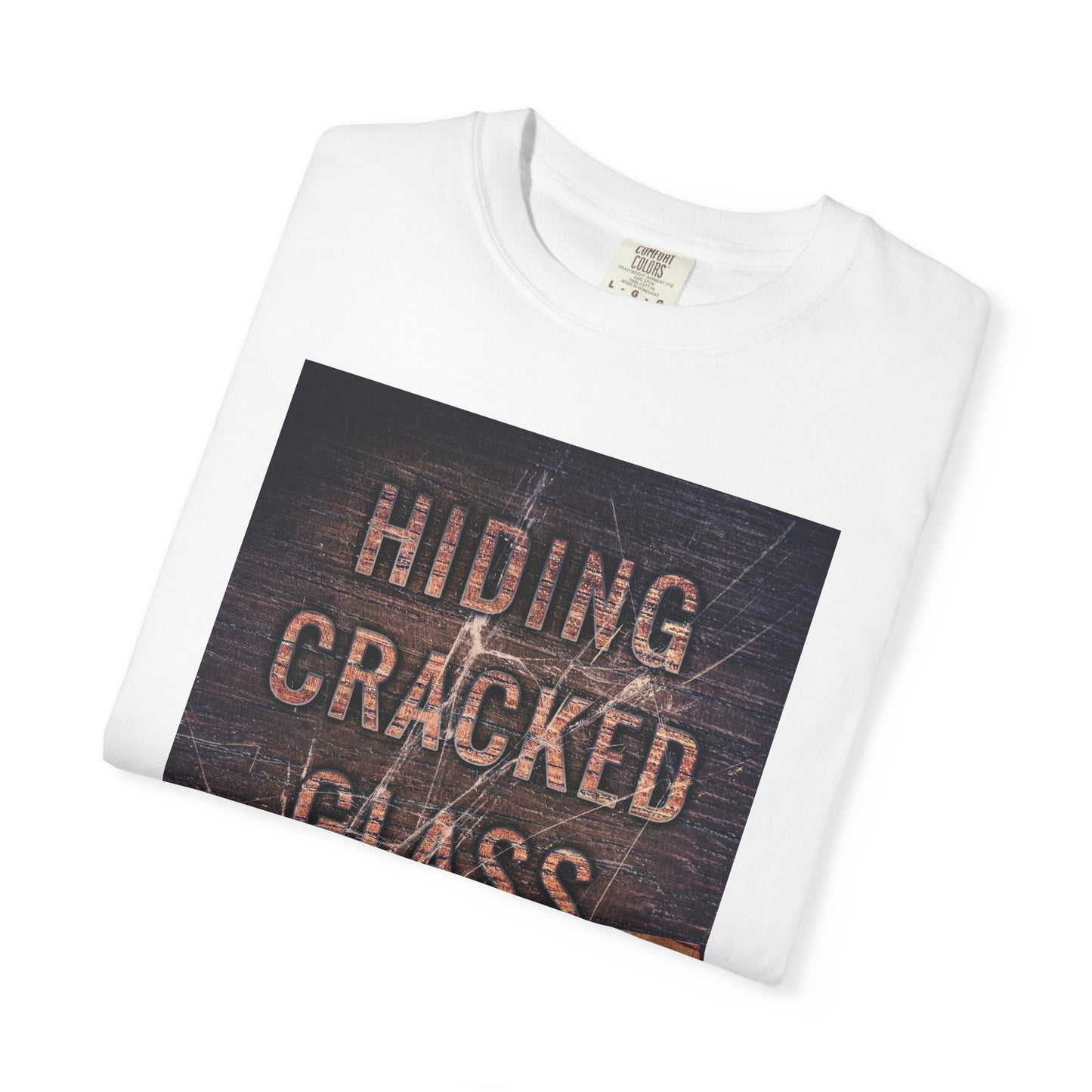 Hiding Cracked Glass - Unisex T-Shirt