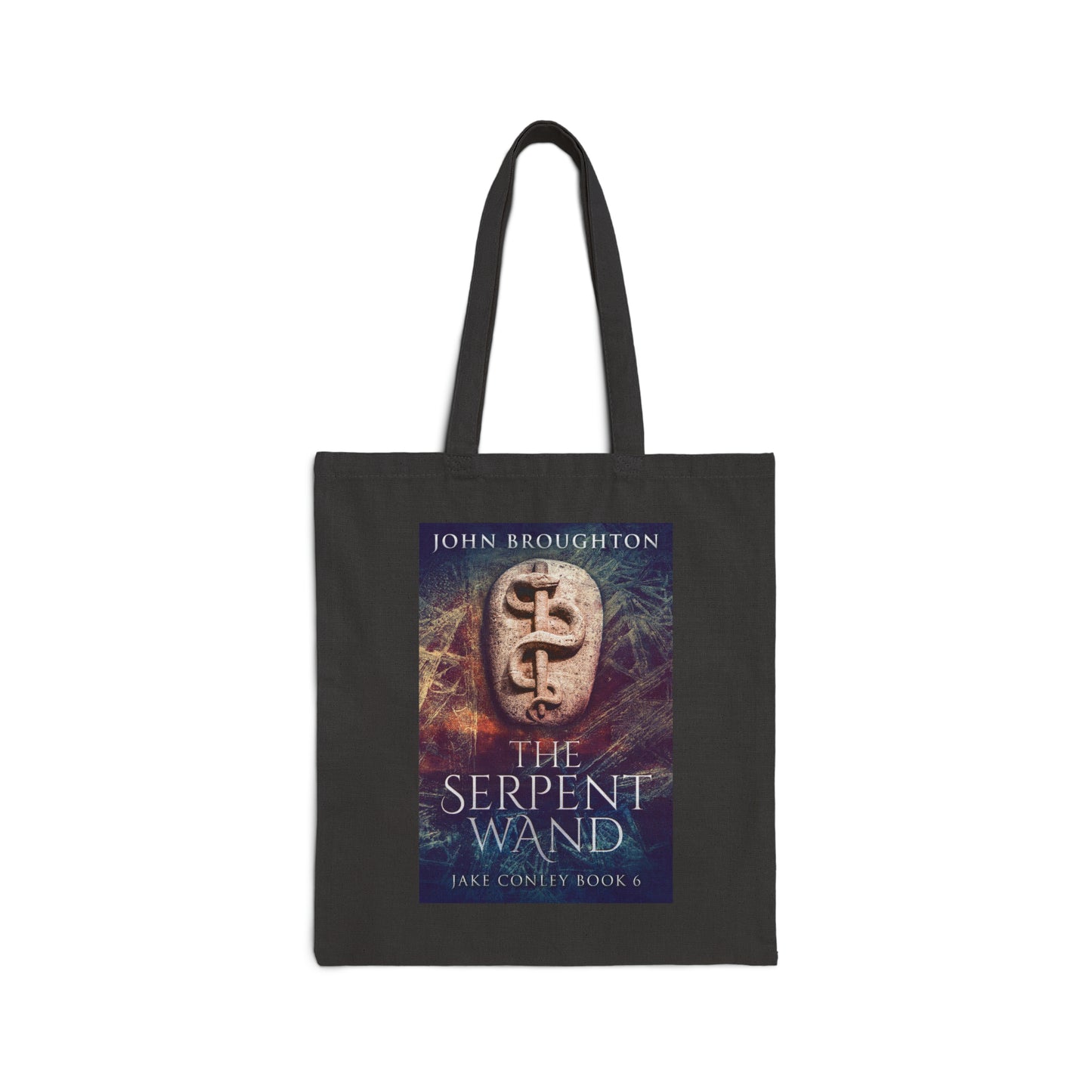 The Serpent Wand - Cotton Canvas Tote Bag