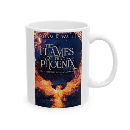 The Flames Of The Phoenix - White Coffee Mug
