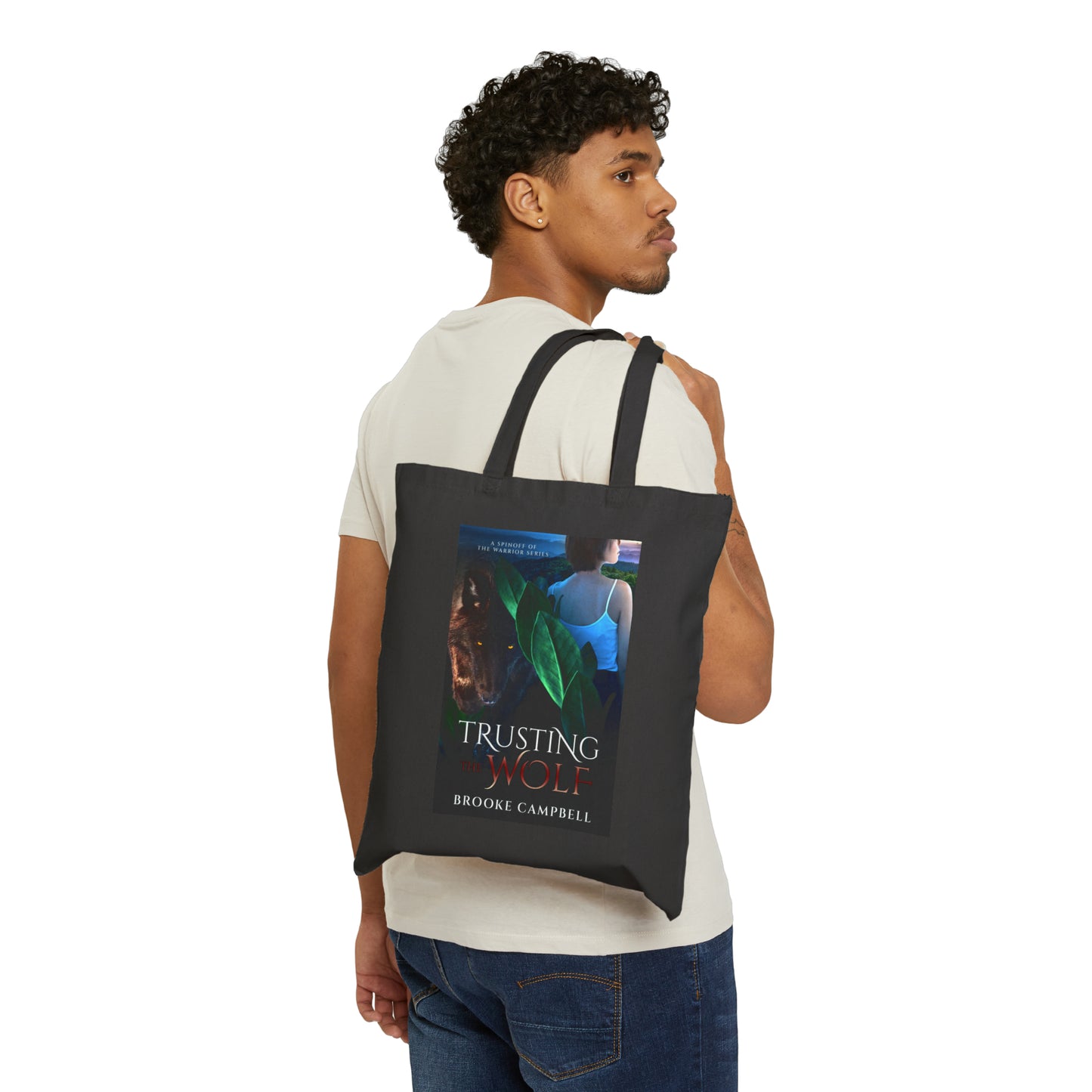 Trusting the Wolf - Cotton Canvas Tote Bag