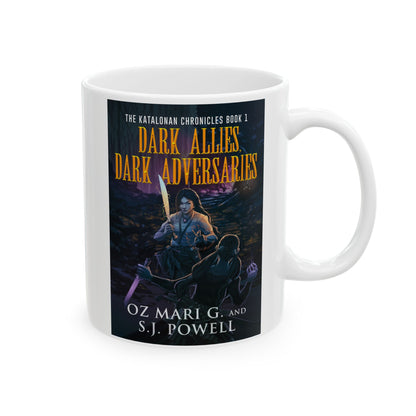Dark Allies, Dark Adversaries - White Coffee Mug