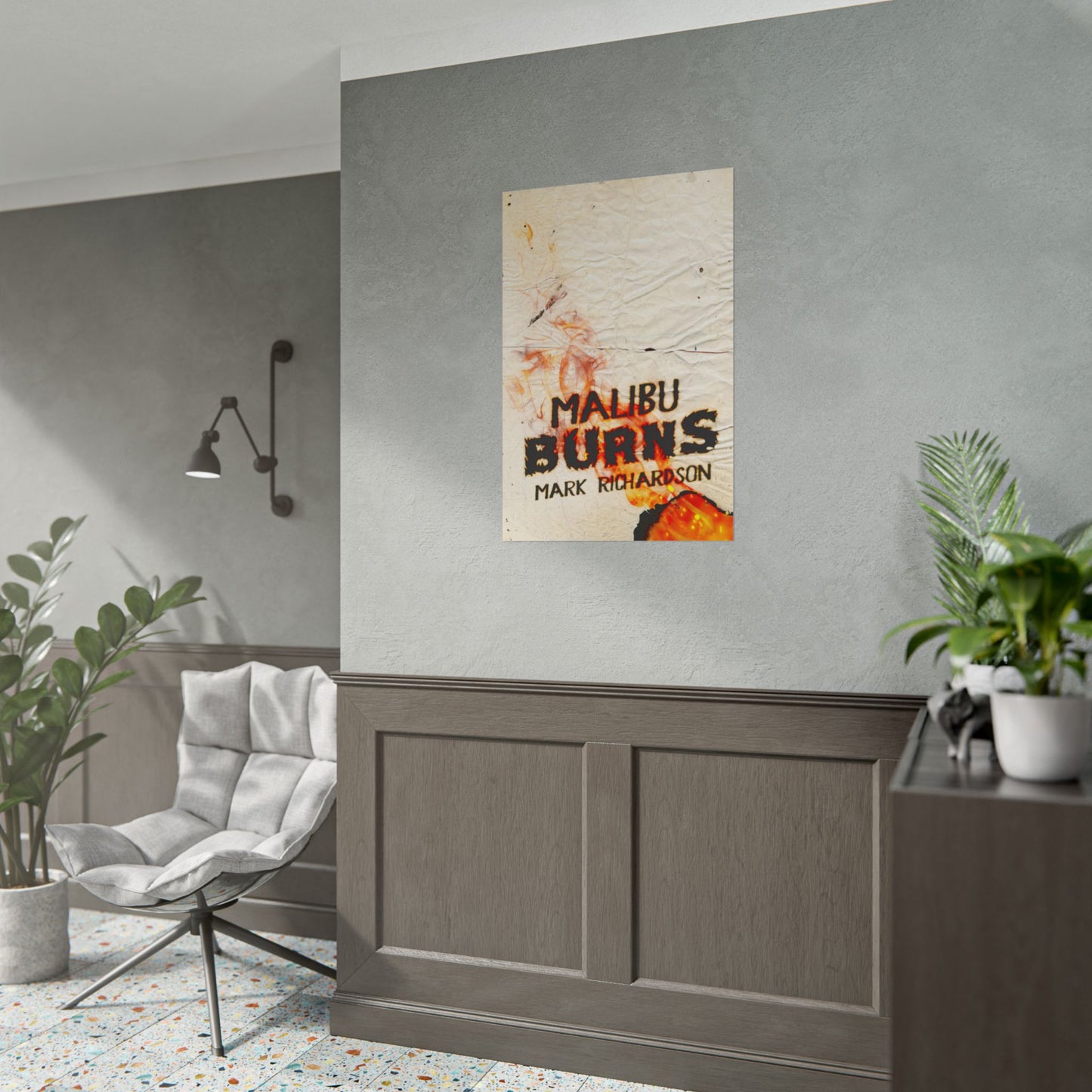 Malibu Burns - Poster