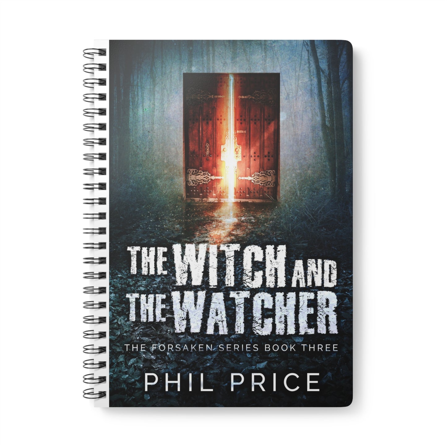 The Witch and the Watcher - A5 Wirebound Notebook