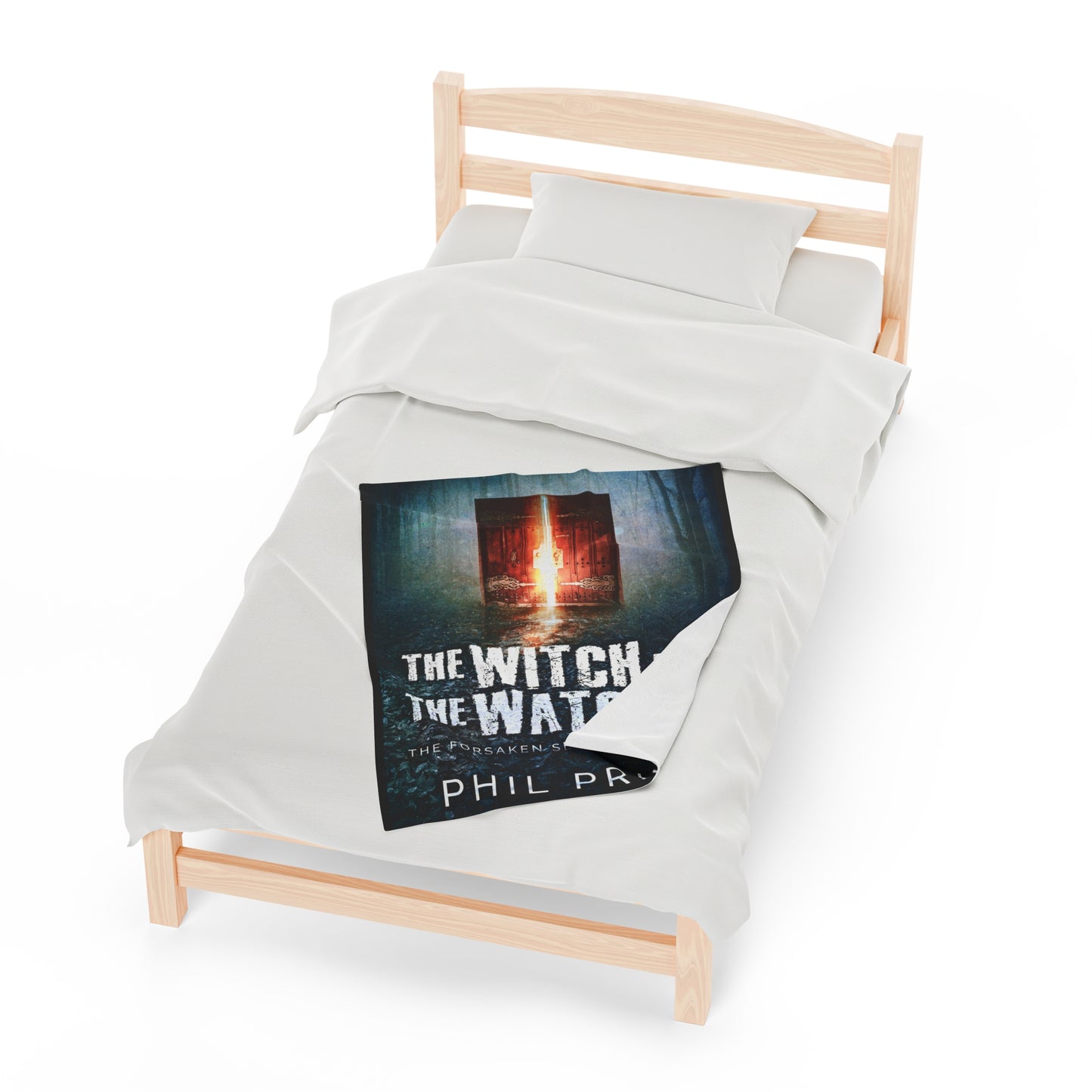 The Witch and the Watcher - Velveteen Plush Blanket