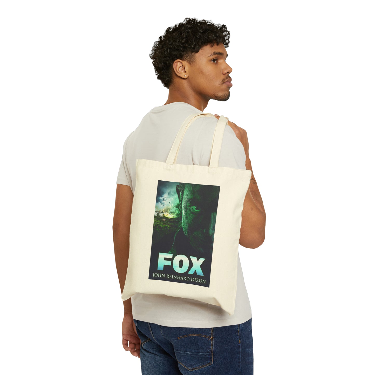 Fox - Cotton Canvas Tote Bag