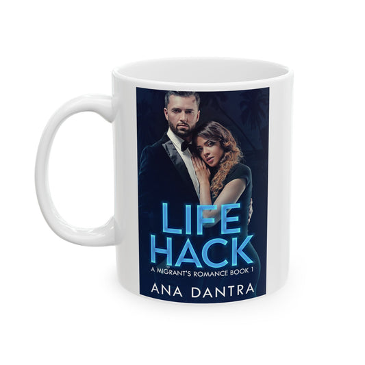 Life Hack - White Coffee Mug