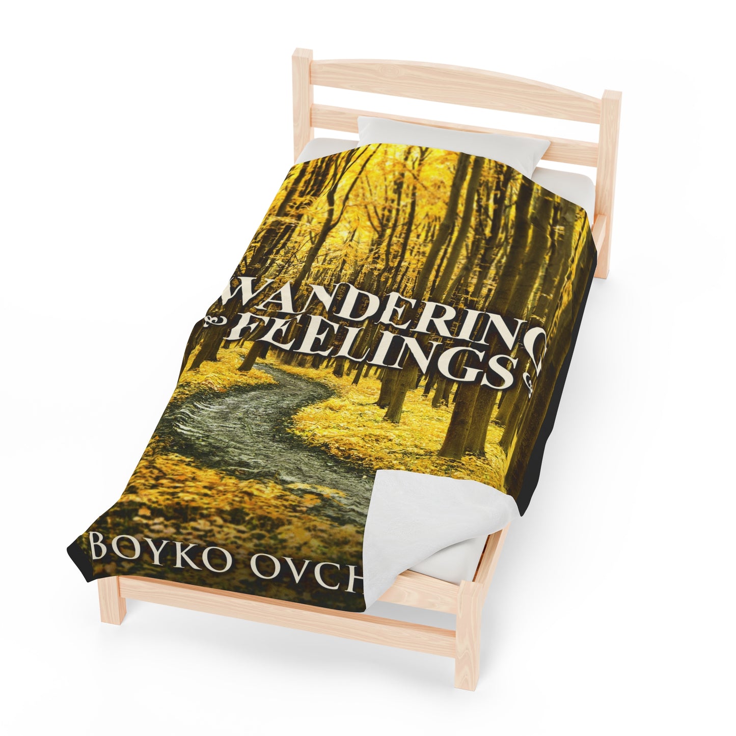 Wandering Feelings - Velveteen Plush Blanket