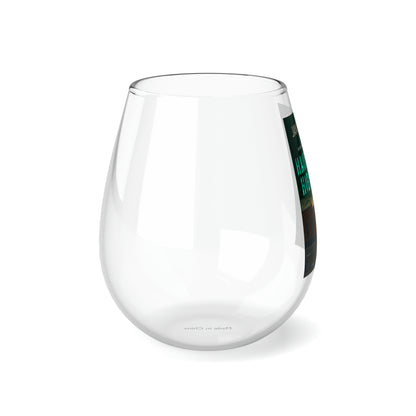 Haircut and Highlights - Stemless Wine Glass, 11.75oz