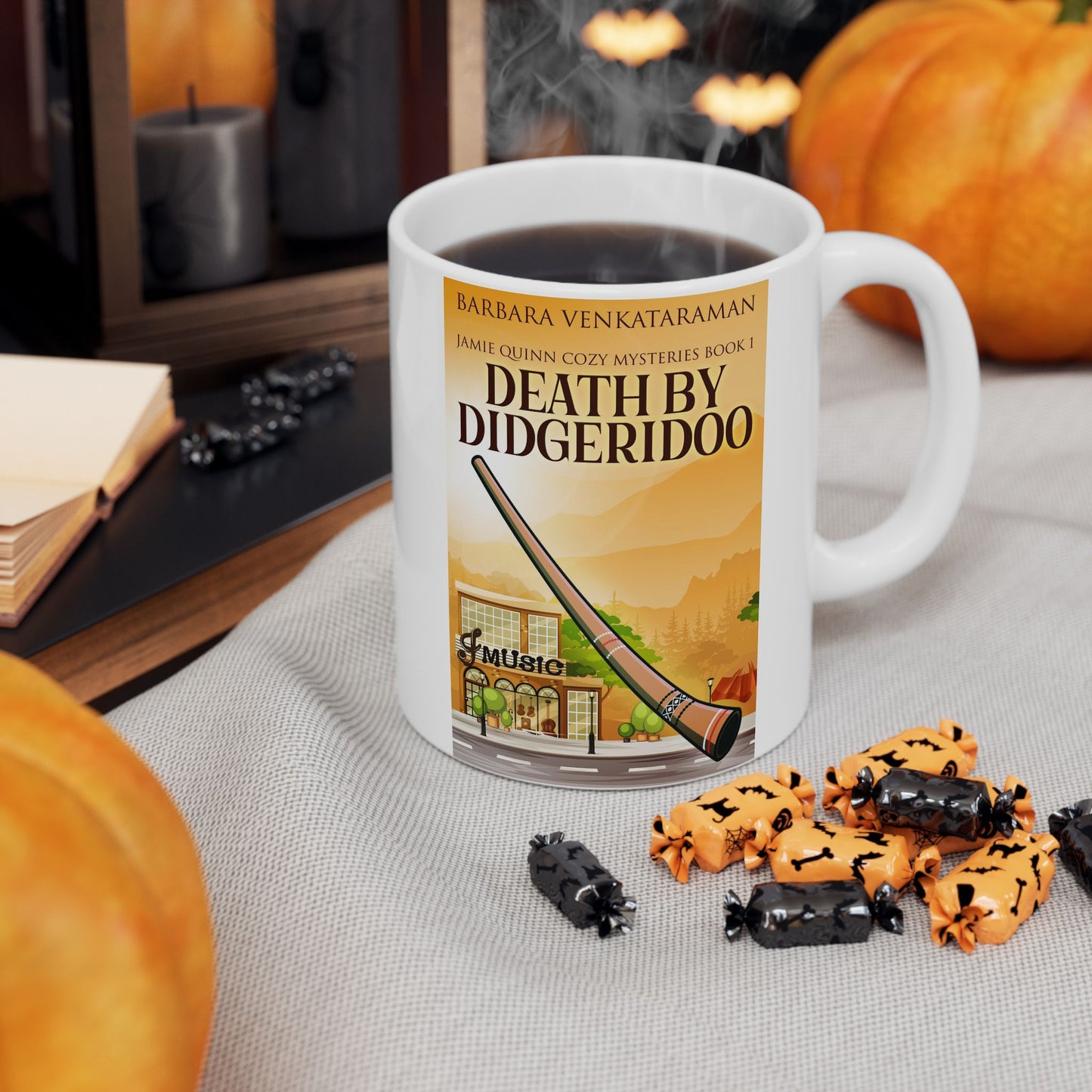 Death By Didgeridoo - White Coffee Mug