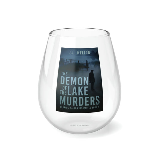 The Demon Of The Lake Murders - Stemless Wine Glass, 11.75oz