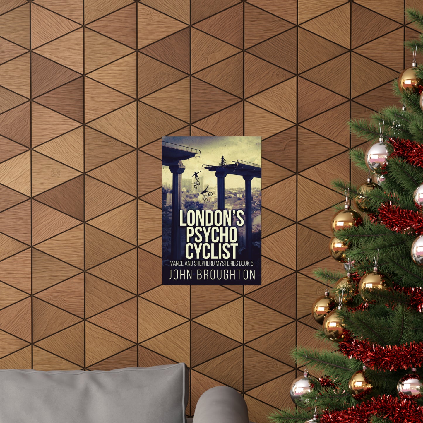 London's Psycho Cyclist - Matte Poster