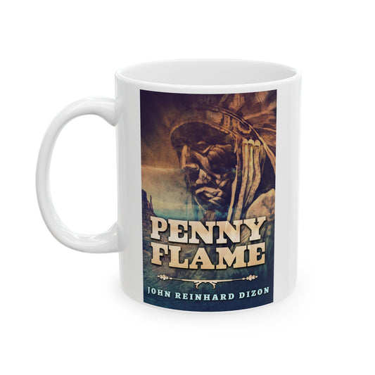 Penny Flame - White Coffee Mug