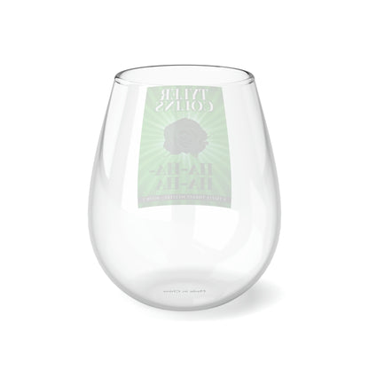 Ha-Ha-Ha-Ha - Stemless Wine Glass, 11.75oz